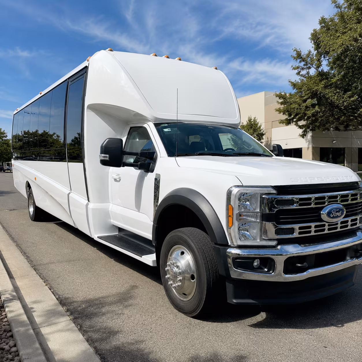 Reno Airport Shuttle & Transportation party bus exterior