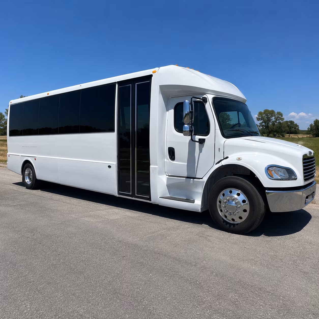 Reno Airport Shuttle & Transportation party bus exterior