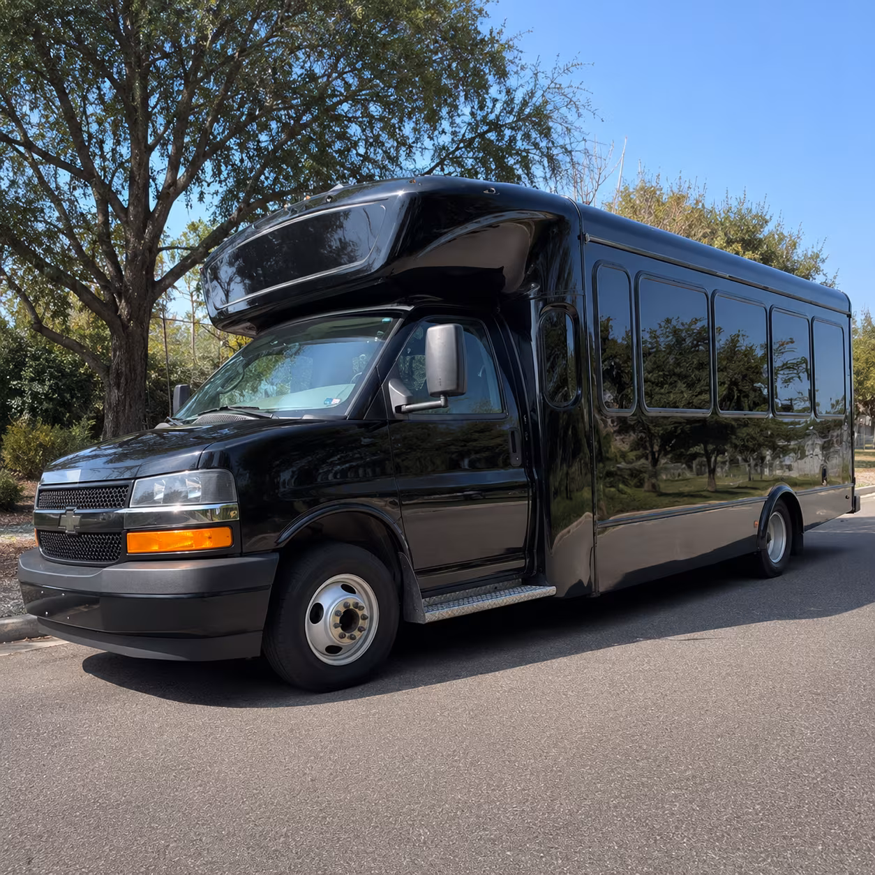 Reno Bachelor & Bachelorette Transportation party bus exterior