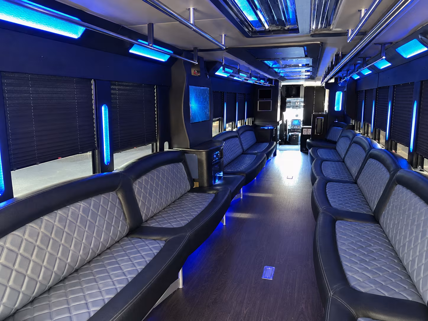Reno Birthday, Sweet 16, & Quinceañera Transportation party bus exterior