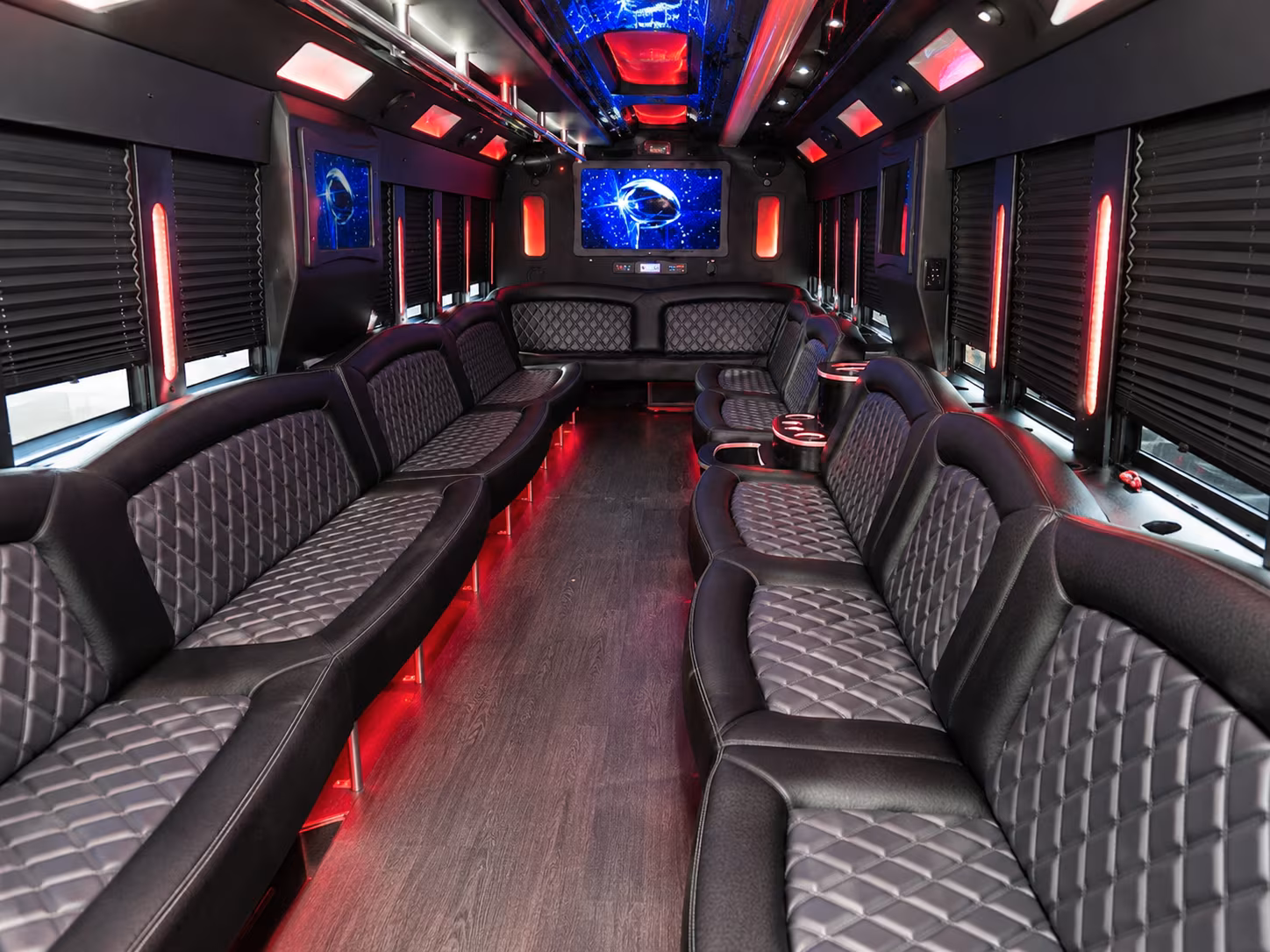Reno Birthday, Sweet 16, & Quinceañera Transportation party bus exterior