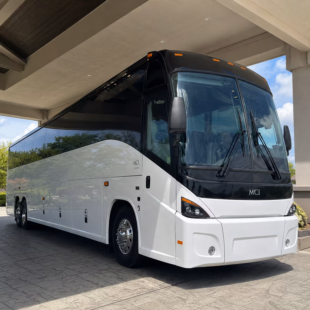 Reno Corporate Transportation party bus exterior