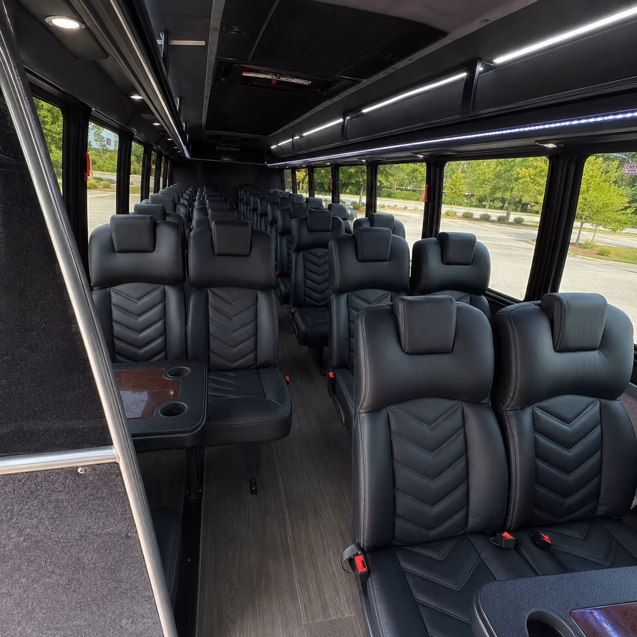Reno Corporate Transportation party bus exterior