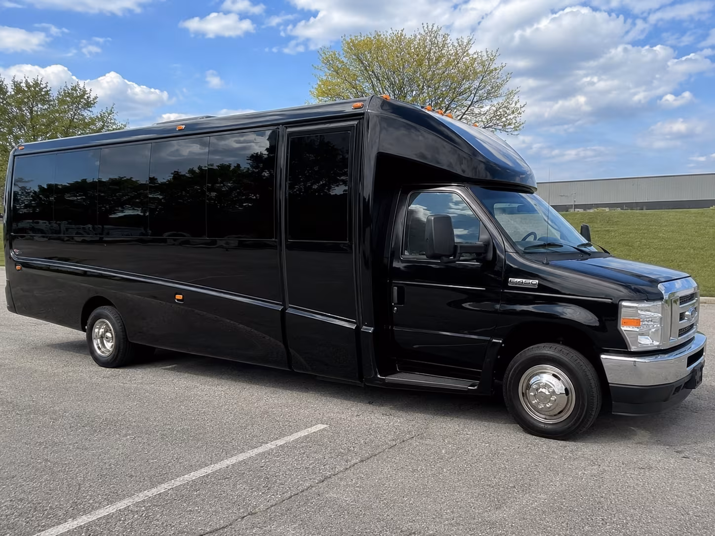 Reno Corporate Transportation party bus exterior