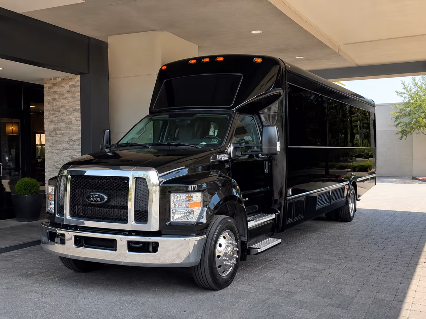 Reno Private Event Transportation party bus interior