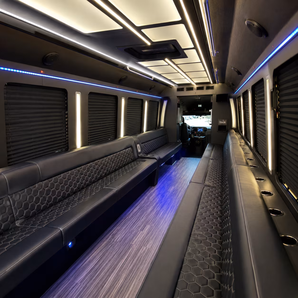 Reno Prom & Homecoming Transportation onboard seating