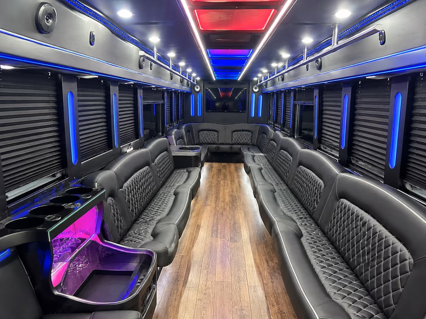 Reno Sporting Event Transportation onboard seating