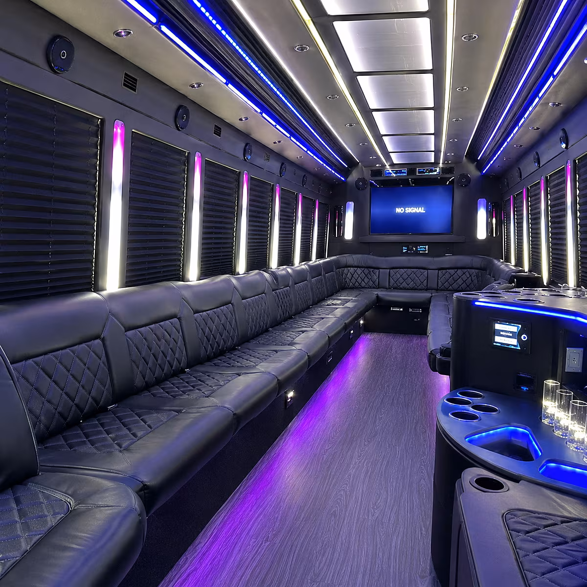 Reno Winery Tour & Pub Crawl Transportation onboard seating