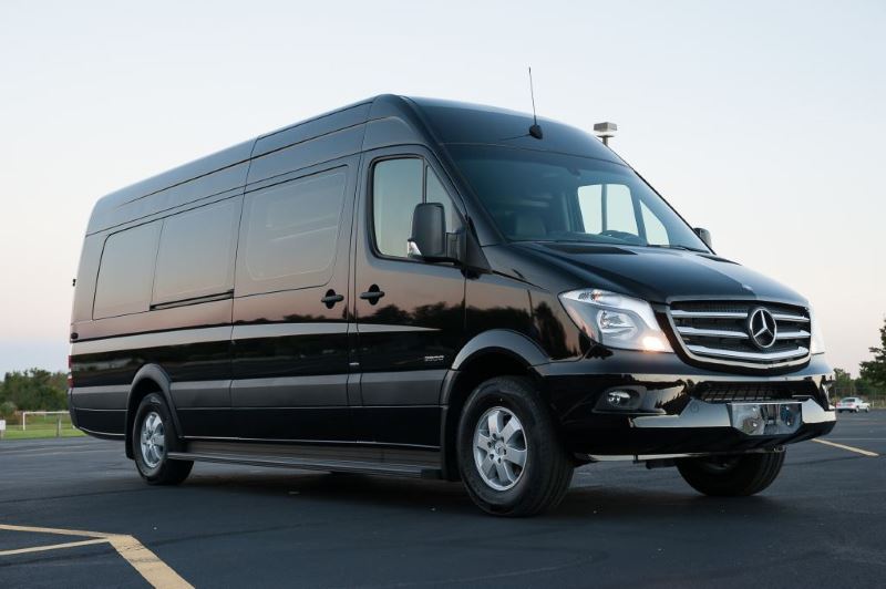 Roseville 14 Passenger Sprinter Bus