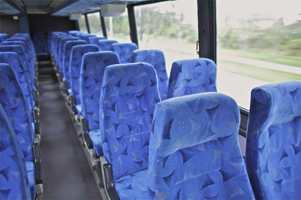 Roseville 56 Passenger Motor Coaches Interior